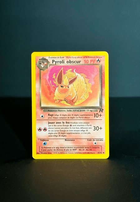 Carte Pokémon Pyroli Obscur